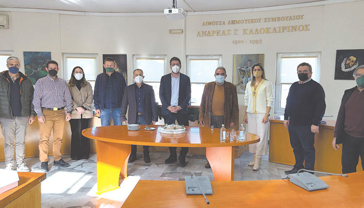 Ο Δήμος Μαλεβιζίου έκοψε την πίτα του