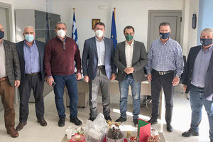 Στους Δήμους Χερσονήσου και Βιάννου ο Μ. Σενετάκης