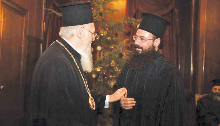 Ο κ. Γεράσιμος με τον κ.κ. Βαρθολομαίο 