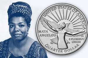 Αφροαμερικανίδα ποιήτρια, συγγραφέας  και υπέρμαχος των πολιτικών δικαιωμάτων των μαύρων στις ΗΠΑ με το ελληνικό όνομα, Μάγια Αγγέλου, απέκτησε τιμητική θέση στο αμερικανικό νόμισμα. 