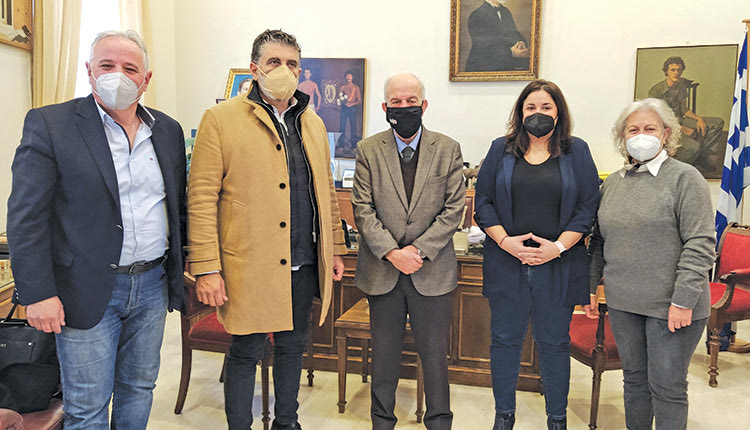 Από τη συνάντηση για την προώθηση της κρητικής σταφίδας στα κυλικεία των σχολείων