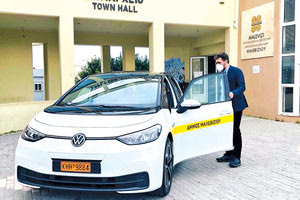 Δωρεά της Αριάδνη Interconnection το πρώτο ηλεκτρικό όχημα του Δήμου Μαλεβιζίου