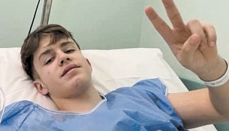 Σε επιτυχημένη επέμβαση χιαστού υποβλήθηκε στην Αθήνα ο αθλητής της παιδικής ομάδας μπάσκετ του «Ηράκλειο», Φαίδων Τσαγκαράκης