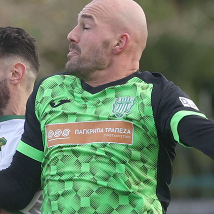 Πρόσωπο του ντέρμπι χθες στις Αρχάνες ο Νίκος Κατσικοκέρης.