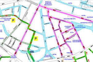 Το σχέδιο πεζοδρόμησης των οδών Έβανς, Σμύρνης Ζωγράφου, Χ. Γιάνναρη, των κάθετων οδών και της 1821