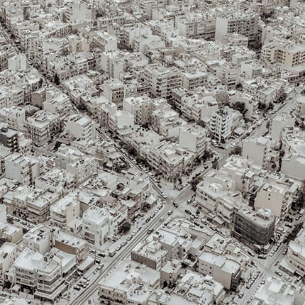  Ένα άλλο Ηράκλειο... Το "αποτύπωμα" της Ελπίδας από ψηλά (φωτογραφία Λευτέρης Καλλέργης, instagram)