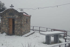 Για δύο ημέρες ακόμη οι χιονοπτώσεις στην Κρήτη