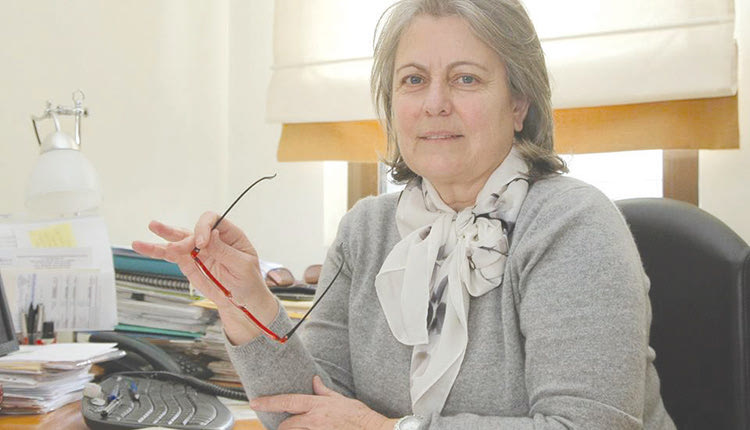 Η αντιδήμαρχος Στέλλα  Αρχοντάκη-Καλογεράκη