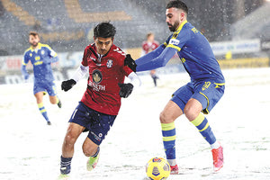 Στιγμιότυπο από το ματς της Τρίπολης