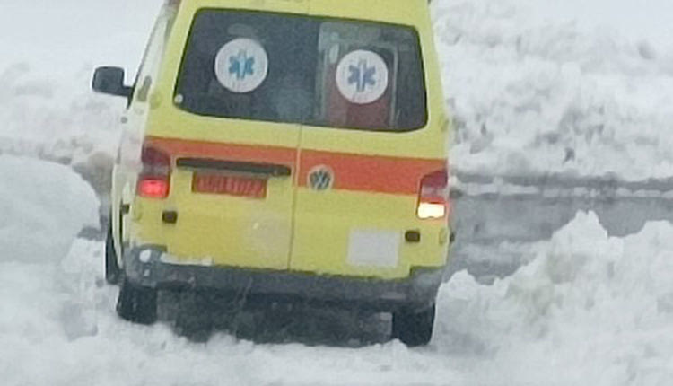 4Χ4 εμπόδιζαν ασθενοφόρο στα ορεινά του Οροπεδίου Λασιθίου