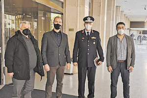 Από τη συνάντση με τον επιτελάρχη κ. Λαγουδάκη