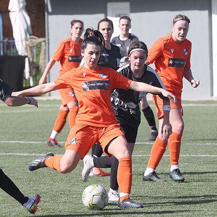 Η Τριβυζάκη σε φάση από το χθεσινό ματς του ΟΦΗ