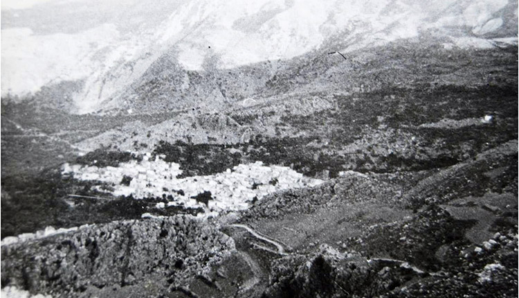 Η Άνω Βιάννος το πρωινό της 14ης Σεπτεμβρίου 1943.