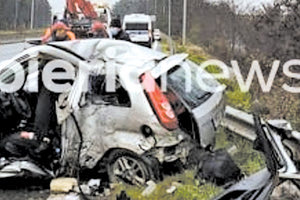 Από το τραγικό τροχαίο που κόστισε τη ζωή στον φοιτητή του ΕΛΜΕΠΑ