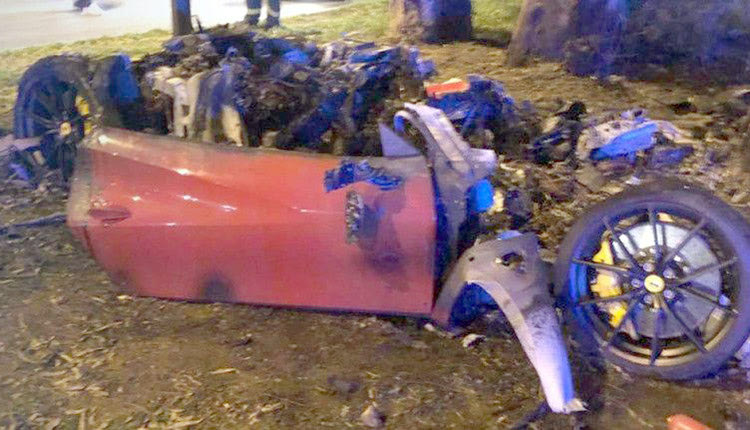 Η Ferrari που οδηγούσε ο Τζώρτζης Μονογυιός