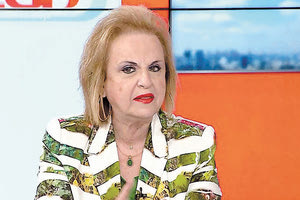 η πρόεδρος της ΕΙΝΑΠ, Ματίνα Παγώνη