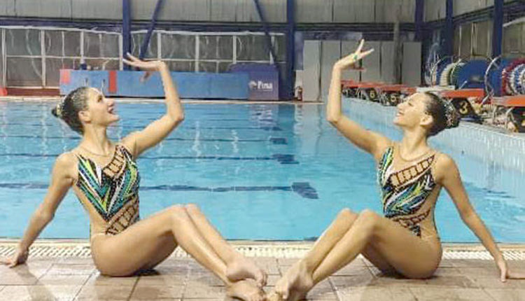   Κουτράκη και Μαγκαναράκη που ήρθαν έκτες στο ντουέτο