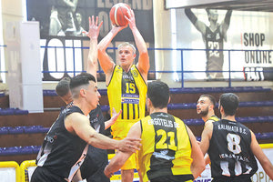 Απο τους κορυφαίους του Εργοτέλη χθες ήταν ο Καραλής