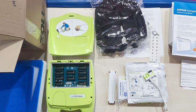 Νέοι απινιδωτές στο ΕΑΚΗ