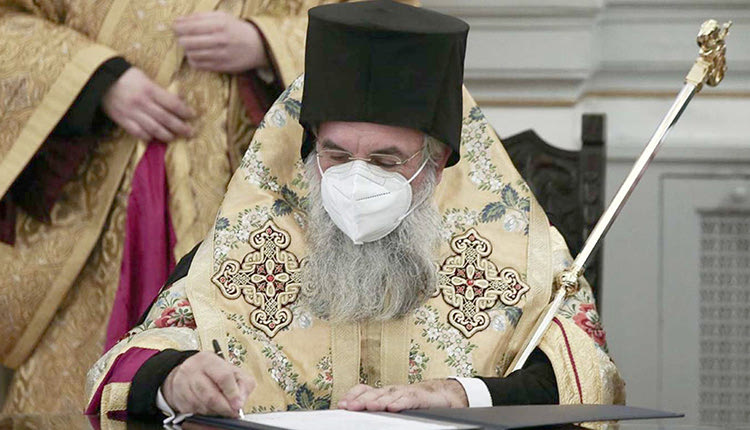 Ο ΕΥΓΕΝΙΟΣ Β’ ΕΙΣΕΡΧΕΤΑΙ ΑΞΙΟΣ ΣΤΟΝ ΑΓΙΟ ΜΗΝΑ Ιστορική ενθρόνιση του νέου Αρχιεπισκόπου Κρήτης