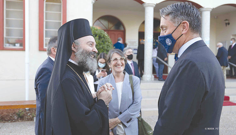 Την έναρξη των εργασιών του Ομοσπονδιακού Αυστραλιανού Κοινοβουλίου πραγματοποίησε ο Σεβασμιώτατος Αρχιεπίσκοπος Αυστραλίας κ.κ. Μακάριος, στον Ιερό Ναό Αγίου Νικολάου Καμπέρας.