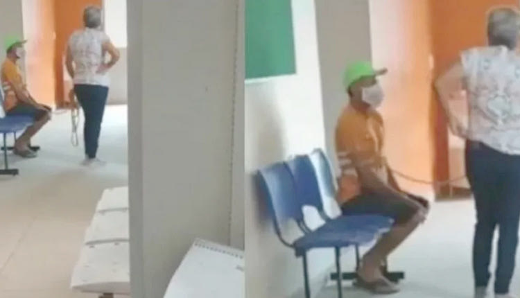    Τον πήγε… δεμένο να εμβολιαστεί!  Τι άλλο να έκανε! Σε δραστικά μέτρα κατέφυγε μια γυναίκα στη Βραζιλία, απηυδισμένη με τις απόψεις του αντιεμβολιαστή άνδρα της και την επίμονη άρνησή του να κάνει το εμβόλιο.