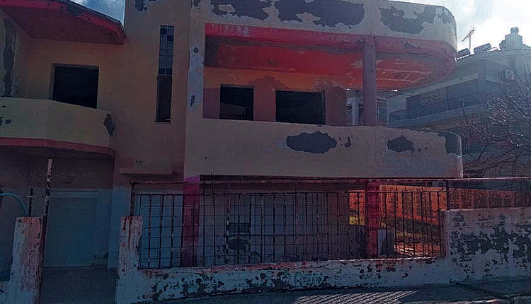 Το ισόγειο της ημιτελούς κατοικίας ήταν το προσωρινό κρυσφύγετο των δύο δραπετών