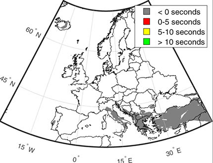 Η σεισμική δραστηριότητα στην Ευρώπη