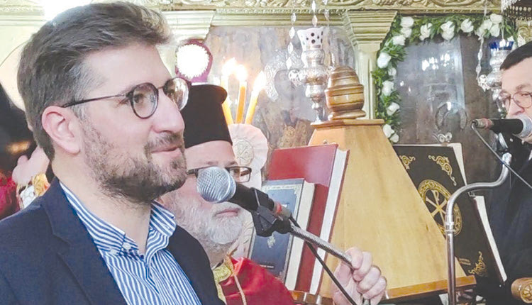 ο δήμαρχος Μαλεβιζίου κ. Μποκέας