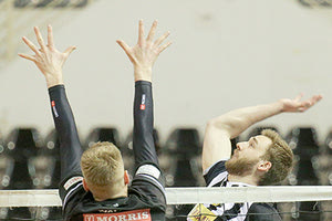 Ο Βίτσορεκ σε μία προσπάθειά του στο χθεσινό ματς