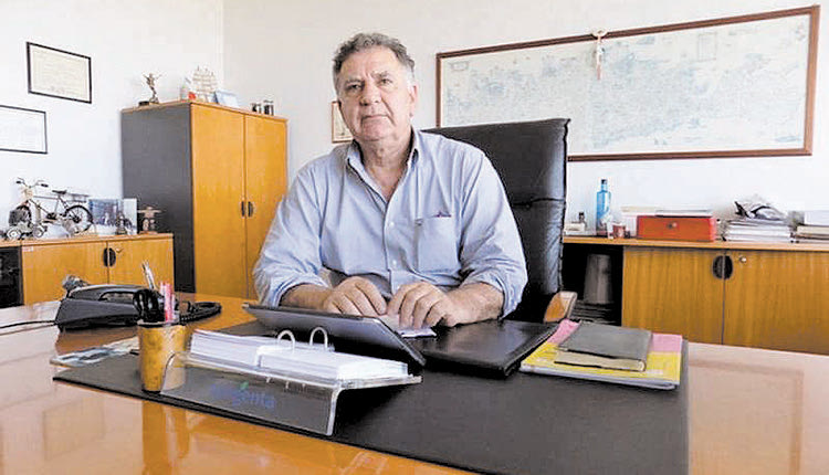 Ο Μανόλης Φραγκάκης