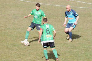 Στιγμιότυπο από το χθεσινό παιχνίδι του Γιούχτα στη Νεάπολη