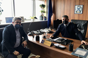 Συναντήσεις Ηγουμενίδη με ένστολους του Ηρακλείου