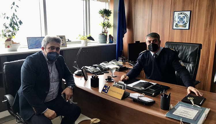 Συναντήσεις Ηγουμενίδη με ένστολους του Ηρακλείου