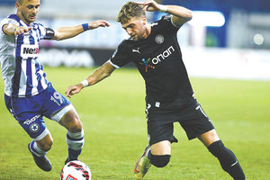 Ο Λάμπρου πέτυχε χθες το πρώτο γκολ του ΟΦΗ στο ματς με τον Ατρόμητο