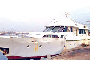 Το πλοίο που μετέφερε την κόκα