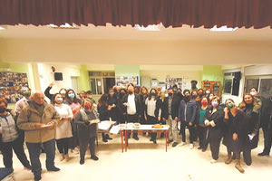 Η ΜΙΚΤΗ ΧΟΡΩΔΙΑ ΤΗΣ Π.Ε. ΗΡΑΚΛΕΙΟΥ ΕΚΟΨΕ ΤΗΝ ΠΙΤΑ ΤΗΣ Ενεργή στα πολιτιστικά δρώμενα της πόλης και το 2022