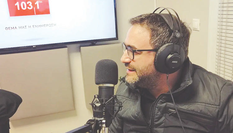 ο αντιδήμαρχος Γ. Σισαμάκης στον ρ/σ Θέμα 103,1 για τα σενάρια στη Λότζια