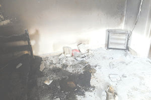 Ο άτυχος ηλικιωμένος “άρπαξε” πλησιάζοντας τη σόμπα