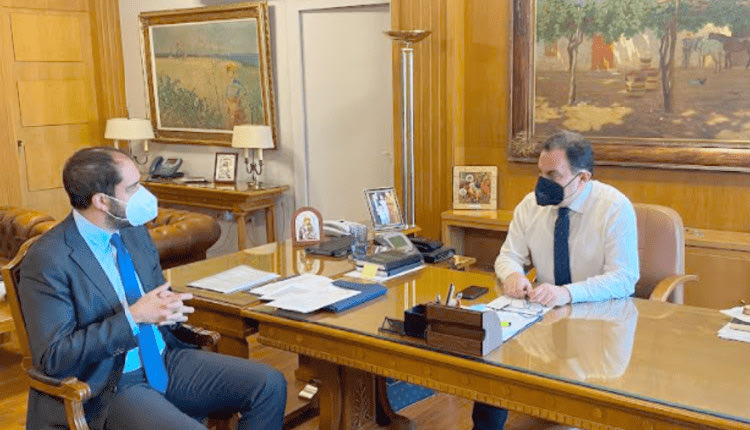  Από τη συνάντηση με τον Υπουργό 