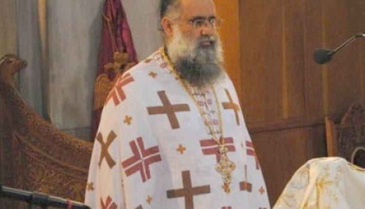 Ο πρωτοσύγκελλος της Αρχιεπισκοπής Κρήτης Μεθόδιος Βερνιδάκης