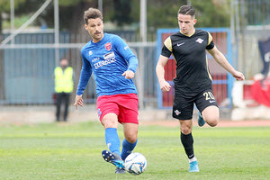 Ο Γκαλίτσιος στο χθεσινό ματς του Πανιωνίου με τον Αλμυρό