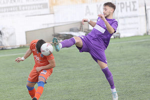 Εντυπωσιακή φάση από το χθεσινό ματς στο Ατσαλένιο