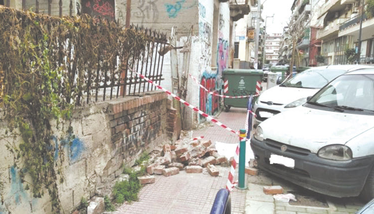 Το σημείο της τραγωδίας στη Λάρισα