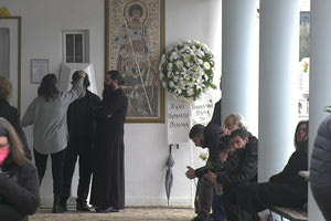Χανιά: Σε κλίμα οδύνης η κηδεία του φοιτητή