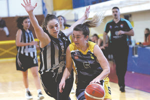 Φάση από το ματς γυναικών Εργοτέλης-ΟΦΗ