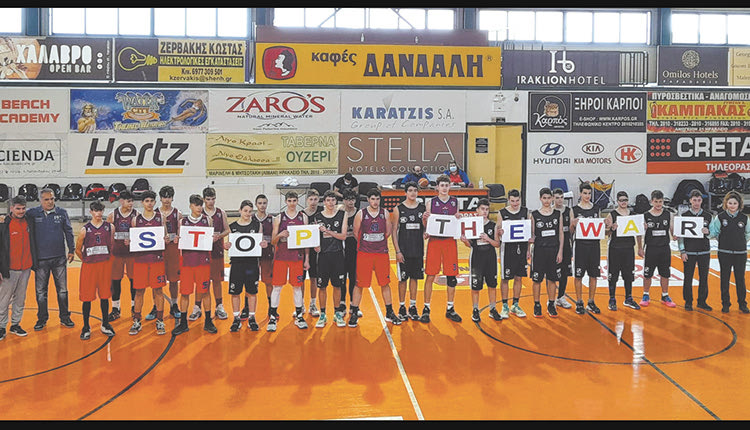 ΜΗΝΥΜΑ ΚΑΤΑ ΤΟΥ ΠΟΛΕΜΟΥ ΑΠΟ ΤΟΥΣ ΠΑΙΚΤΕΣ ΤΟΥ ΟΦΗ ΚΑΙ ΤΟΥ ΚΡΟΝΟΥ