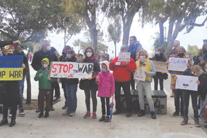 ουκρανοι: Διαδήλωσαν και στην Κρήτη!