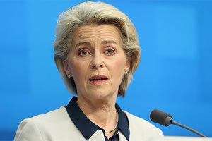 η πρόεδρος της Ευρωπαϊκής Επιτροπής Ούρσουλα φον νετρ Λάιεν