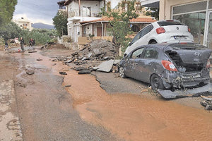 Στις περιοχές που πνίγηκαν στα πλημμυρικά φαινόμενα
